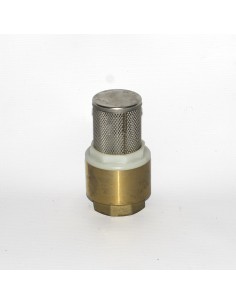 Crépine avec clapet anti-retour de 1/2" à 1 1/4"