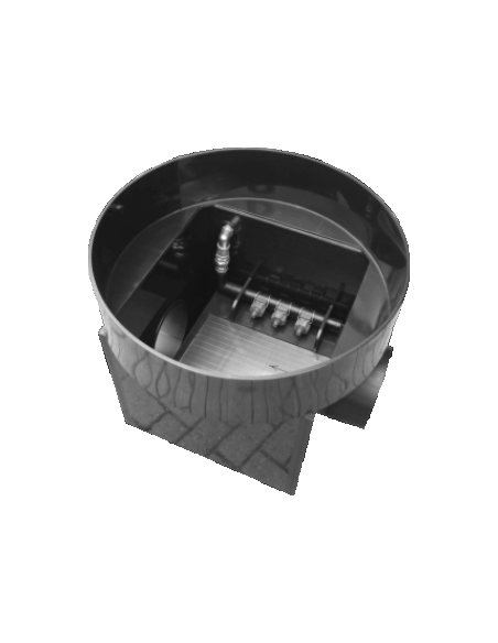 Filtre GEP Trident, toiture 1650 m², déporté, usage industriel Filtre GEP Trident, toiture 1650 m², déporté, usage industriel