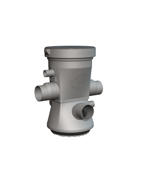 Filtre GEP Trident 325, déporté, toiture 325 m²