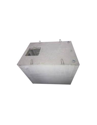 Cuve béton rectangulaire 4000L