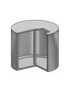 Cuve béton ronde 8000L 2