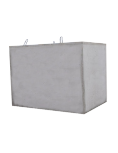 Cuve béton rectangulaire 4000L
