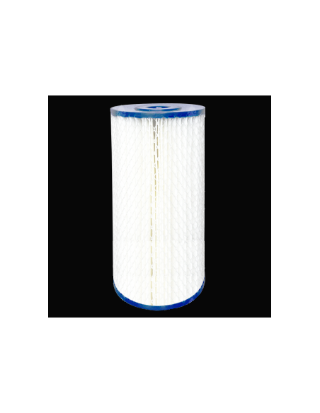 Cartouche plissée lavable 10 pouces  filtration 1 micron