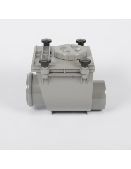 Clapet anti-retour PVC enterré, diamètre 12 cm Clapet anti-retour PVC enterré, diamètre 12 cm