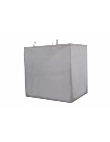 Cuve béton rectangulaire 7200L